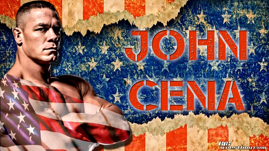 John Cena - The Patriotic Champ Wallpaper